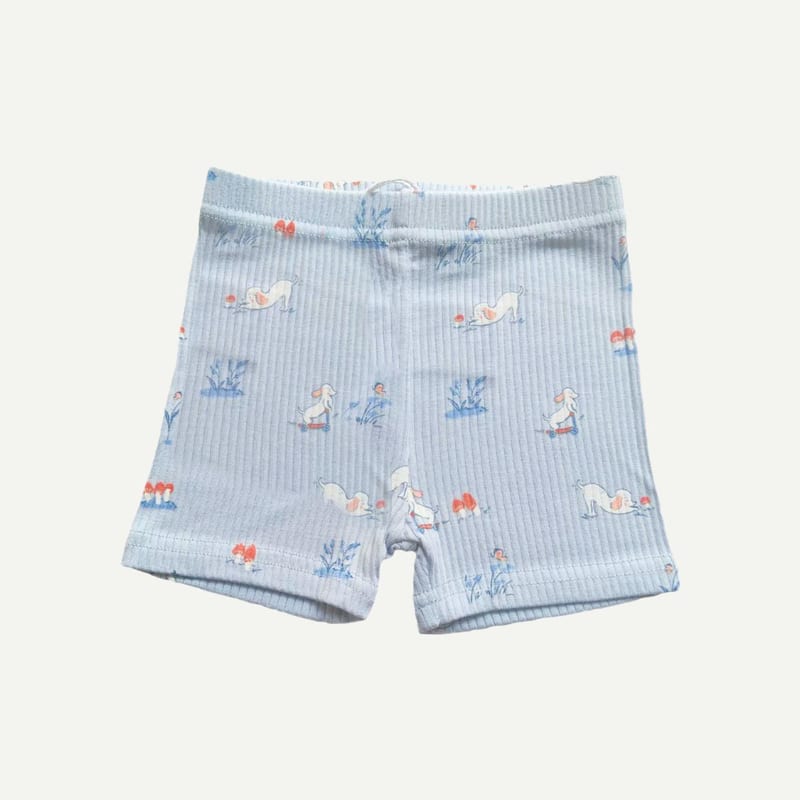 Elly Milley TENCEL™ Organic Cotton / Forêt Shorts - Pup Meadow