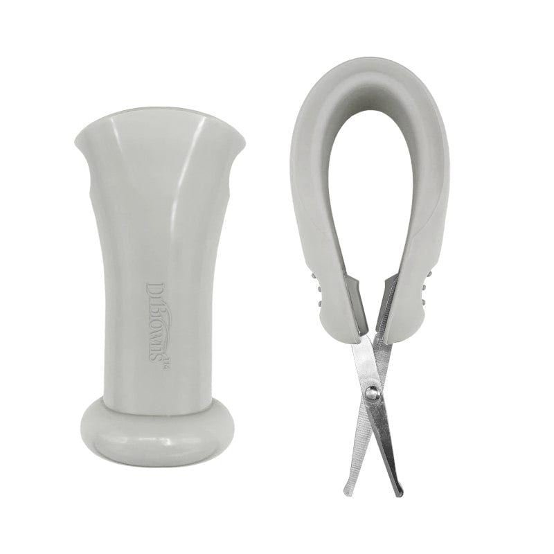 DR. BROWN'S Safe Squeeze Nail Scissors