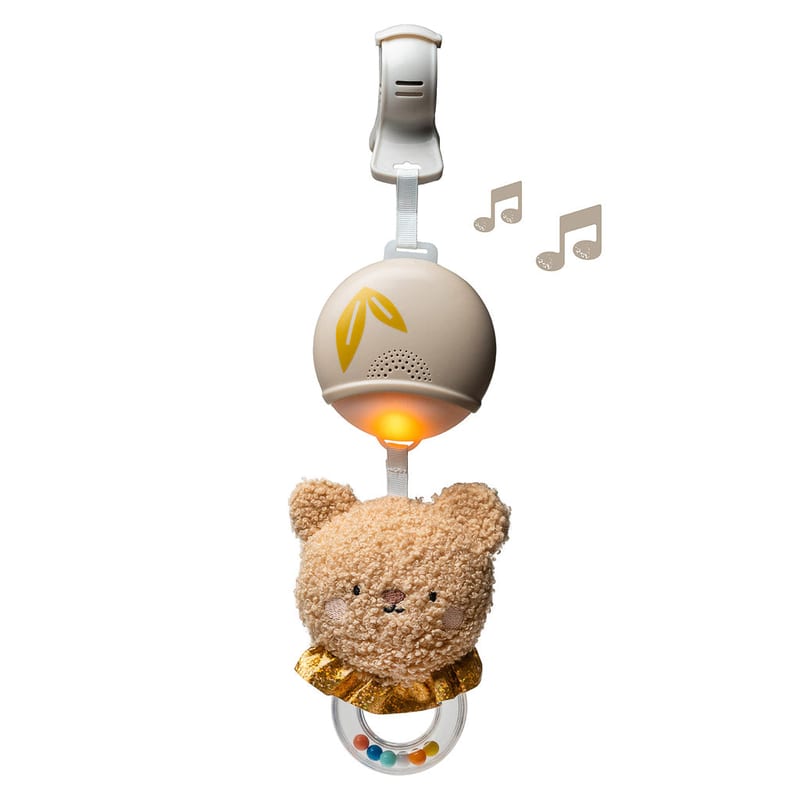 Taf Toys Light Up Soothing Bear Musical Toy with Shush Sound & Lights (0M+)