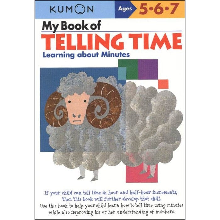 Kumon My Book of Telling Time (Ages 5-7)