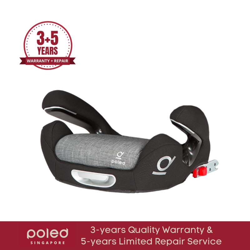 (NDC 61) Poled x Hyundai ISOfix Booster Seat | Manhattan Black