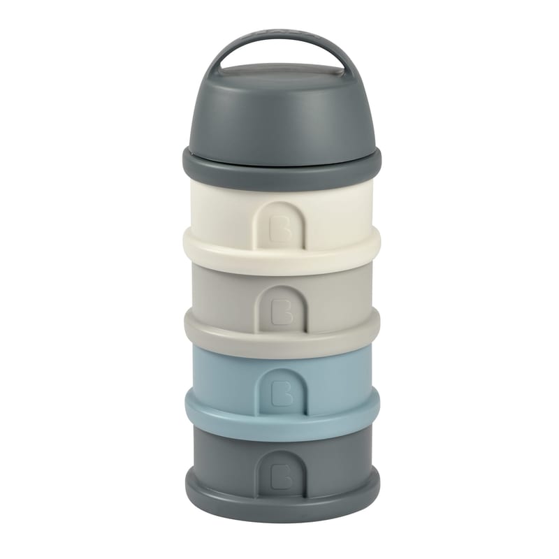 Beaba Formula &amp; Snacks Container - Mineral Grey/Blue