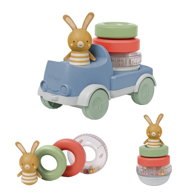 Taf Toys Bunny Stacker Truck | 9 months+
