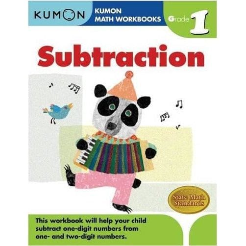 Kumon Math Workbooks Grade 1 Subtraction