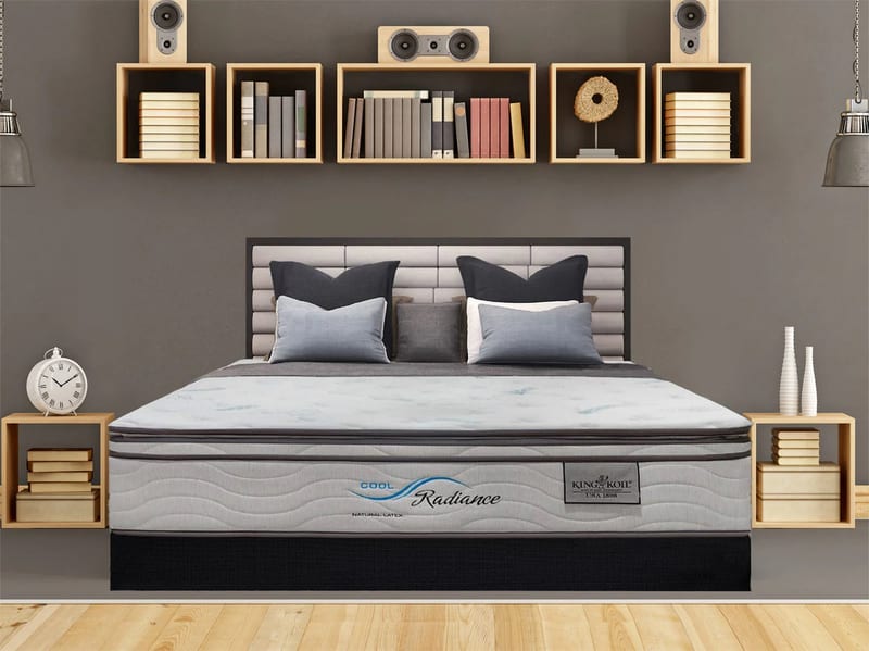 King Koil Cool Radiance Mattress Pocket Spring Non Flip w/ Visco Latex Pillow Top (Available in sizes)