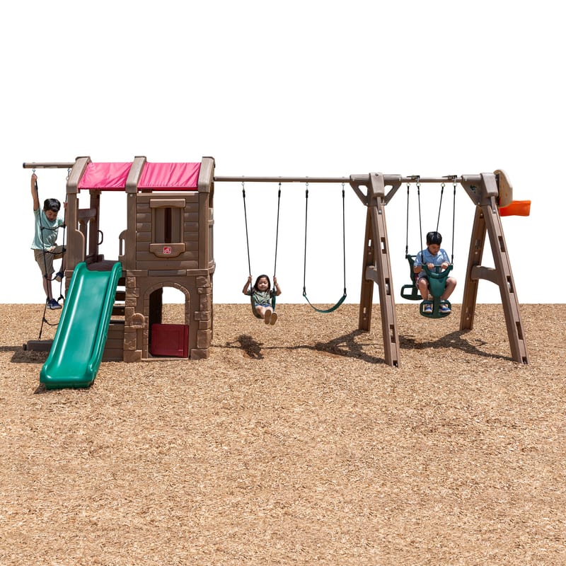 Step2 Adventure Lodge Play Center with Glider