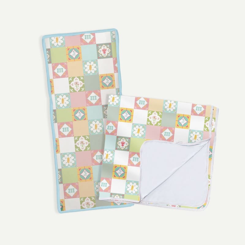 Elly Milley (BUNDLE) Perankan Limited Edition Signature Air Bamboo™ Bedtime First Friend BFF Pillow & Baby Blanket Bundle