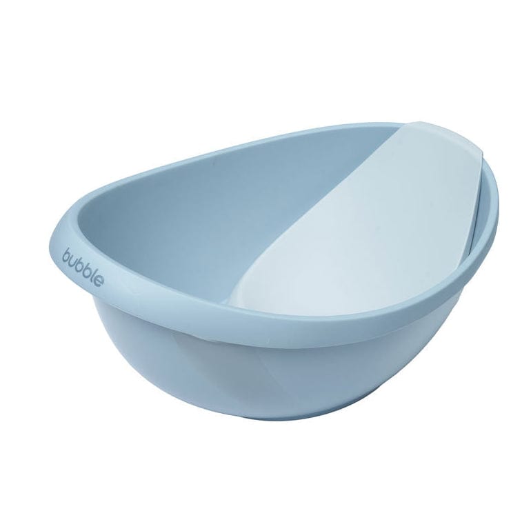 Bubble Cuddle Bath with Newborn Support Insert - Cashmere Blue