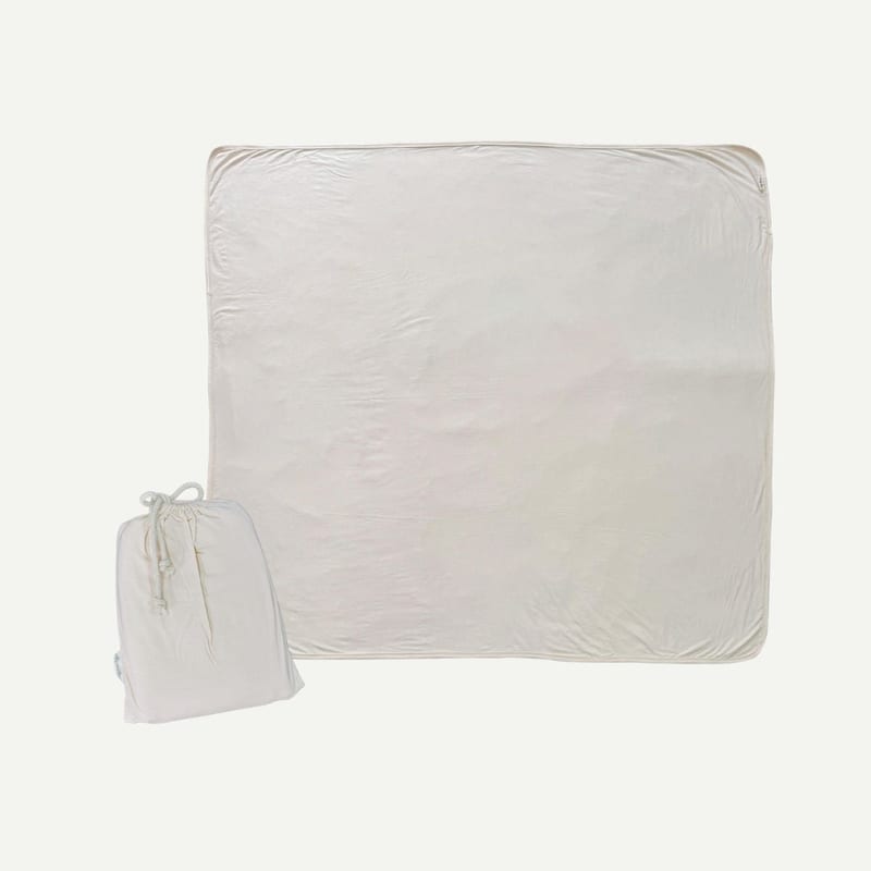 Elly Milley Signature Air Bamboo™ Baby Blanket - Oat