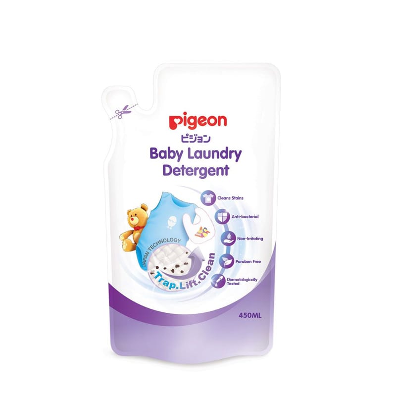 Pigeon Baby Laundry Detergent (Economical) - Refill 450ml (EXPIRY APRIL 2024)