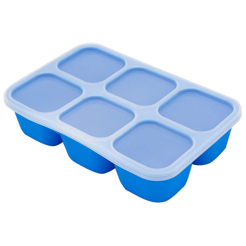 Marcus & Marcus Food Cube Tray – Silicone Baby Food Freezer Tray - Lucas