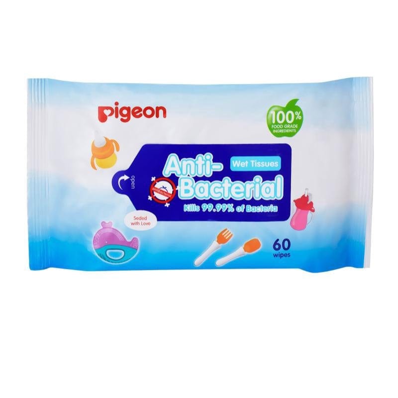 Pigeon Anti-Bacterial Wet Tissue Refill 60s