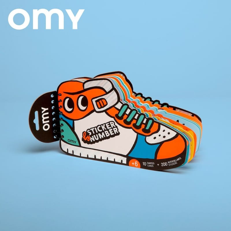 OMY Sticker Activity Book - Street