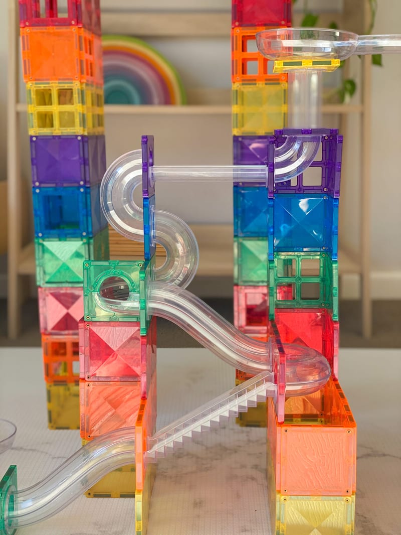 Connetix Tiles 92 pieces Ball Run Pack