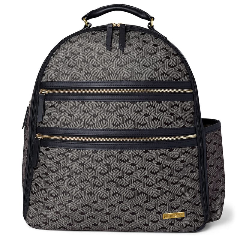 Skip Hop Deco Saffiano Backpack - Interweaved Lines