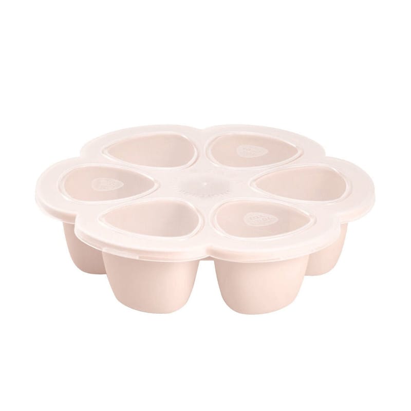 Beaba Multiportions Silicone Freezer Tray 6 x 150ml - Pink