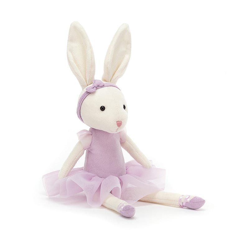 JellyCat Pirouette Bunny Lilac - H27cm