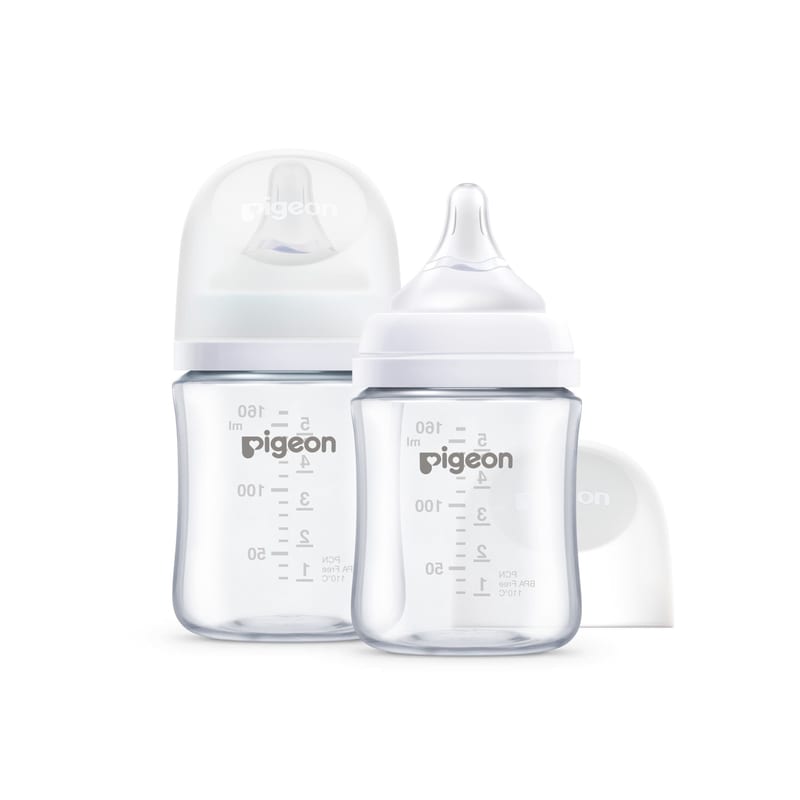 Pigeon SofTouch T-Ester Nursing Bottle 160ml Twin Pack 0M+