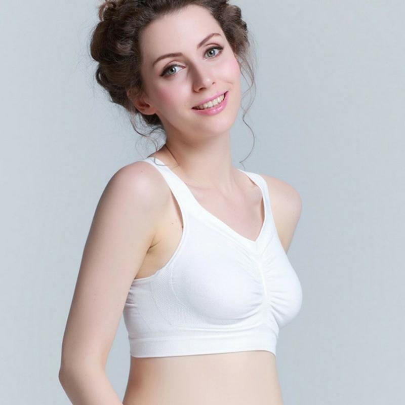 Cantaloop Pregnancy Bra - White