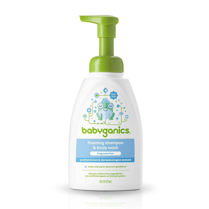 Babyganics Shampoo + Body Wash, 473ml, Fragrance Free