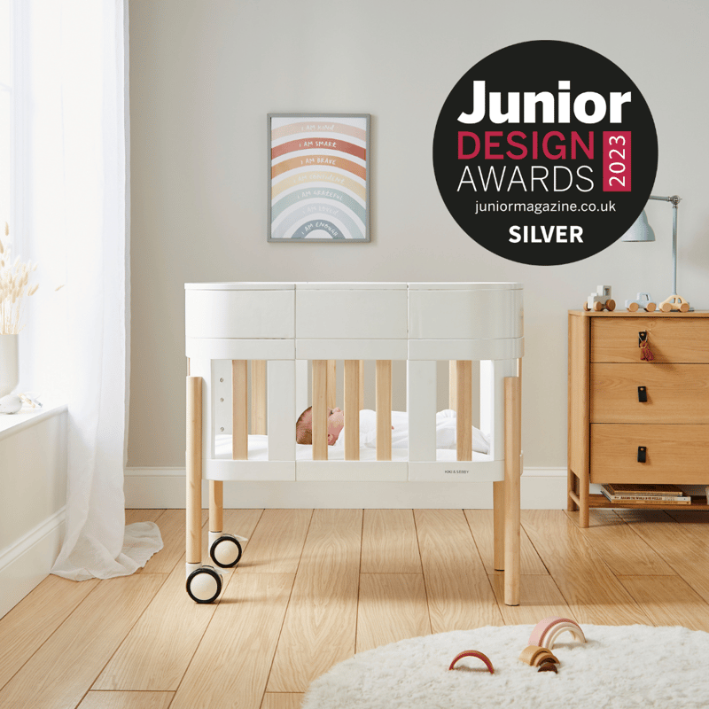 Kiki & Sebby SBROUT® 6-in-1 Multifunctional Baby Crib & Cot Bundle