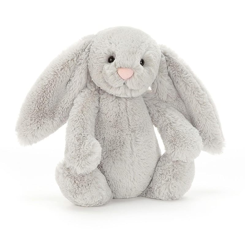 JellyCat Bashful Silver Bunny