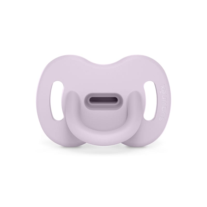 Suavinex Colour Essence All Silicone SX Pro Soother 0-6 Months - Lavender