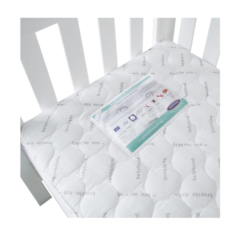 Babyhood Breathe Eze Standard Cot Mattress - 1295x690mm