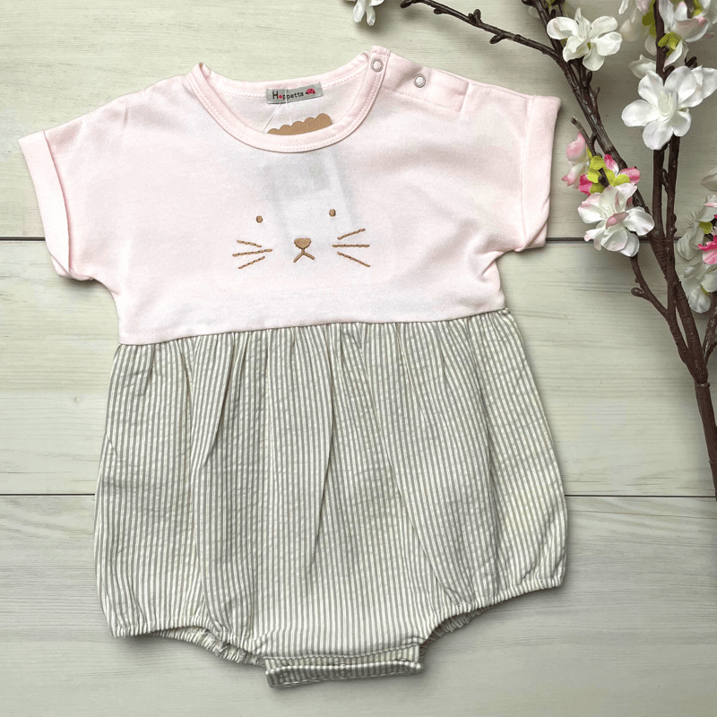 Hoppetta Animal Romper - Pink