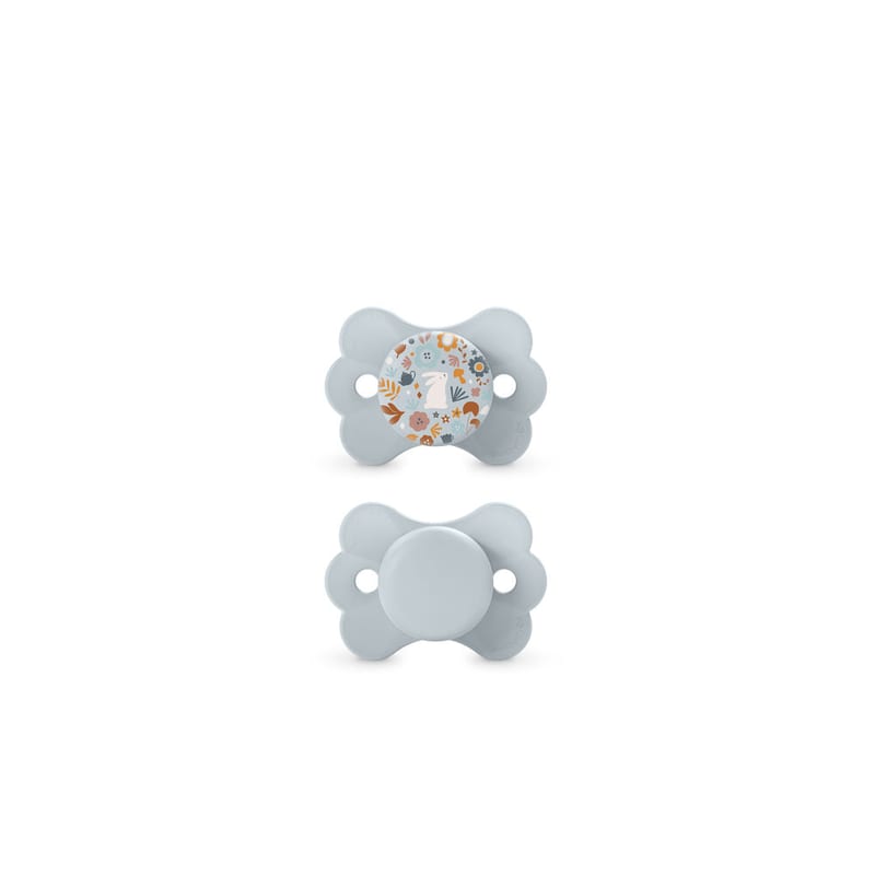 Suavinex Wonderland Butterfly SX Pro Soother 0-6 Months 2 Pack - Liberty Blue