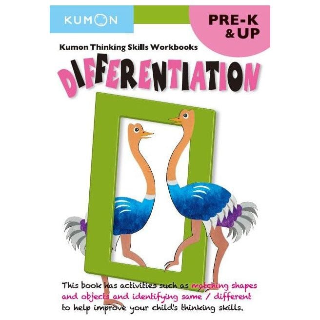 Kumon Thinking Skills - Pre K Differentiation