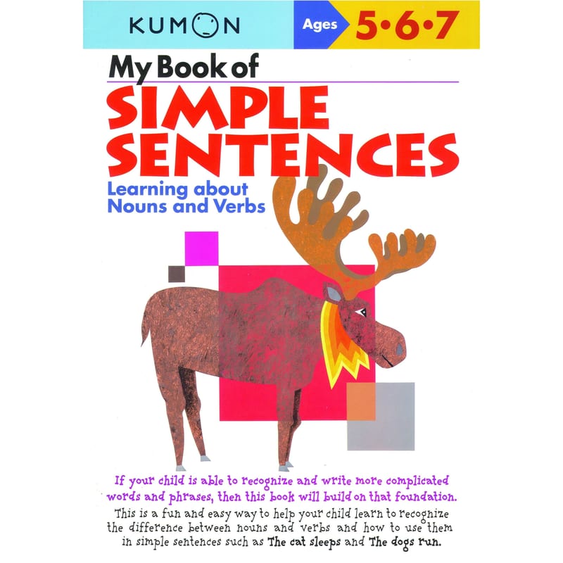 Kumon My Book of Simple Sentences