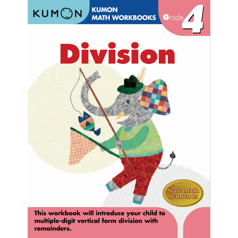 Kumon Math Workbooks Grade 4 Division