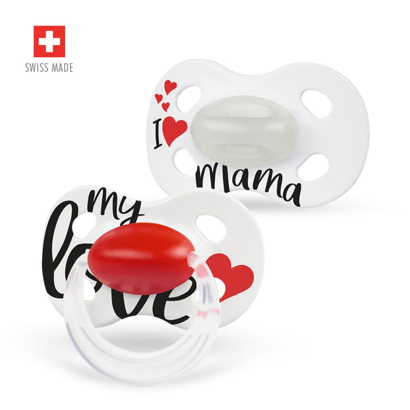Medela Signature Pacifier Duo Glow-in-the-Dark 2-Piece Set