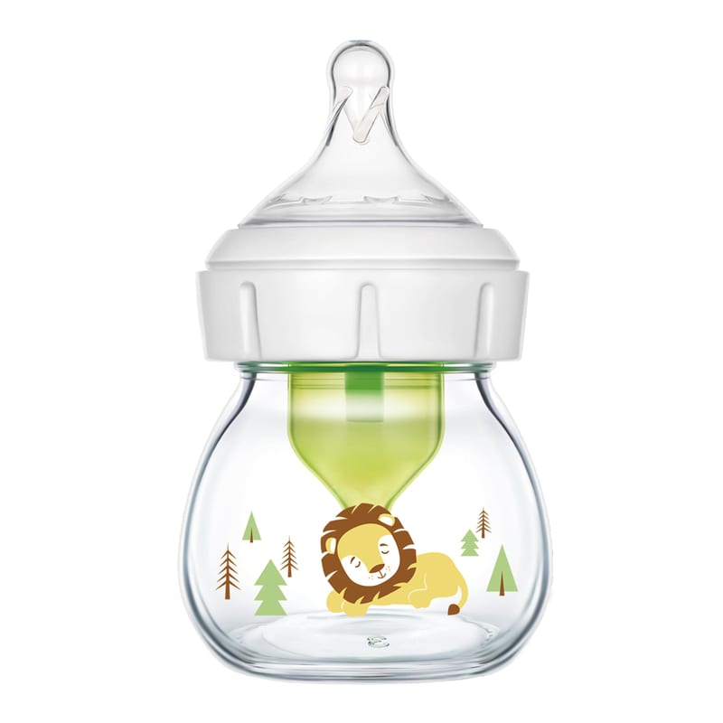Dr. Brown's Options+ Wide Neck Glass Baby Bottle Lion 60ml