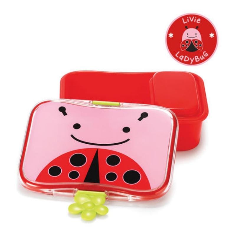 Skip Hop Zoo Little Kid Lunch Kit - Ladybug