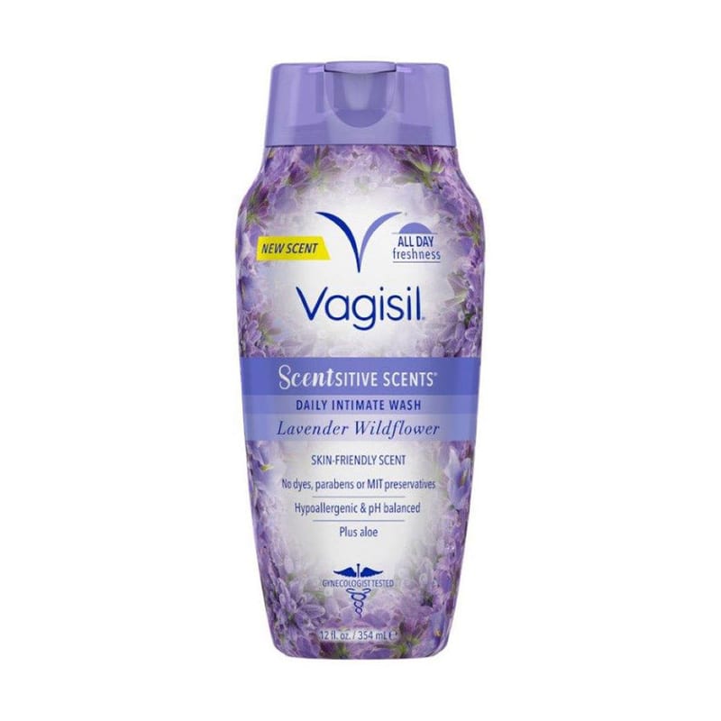 Vagisil Scentsitive Scents Daily Intimate Wash Lavender Wildflower 354ml