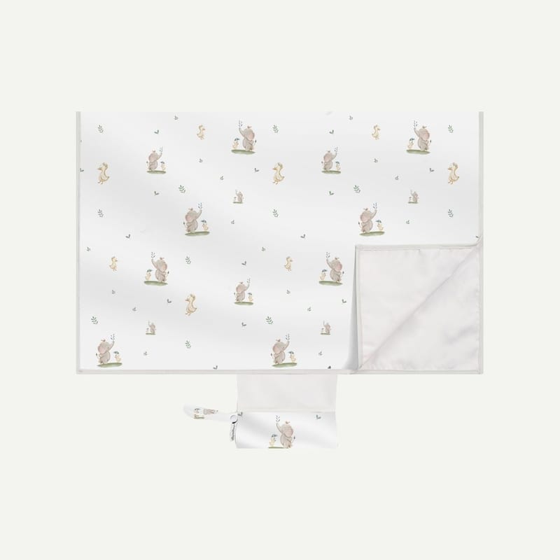 Elly Milley EasyPack Diaper Changing Mat - Ducky & Elephant