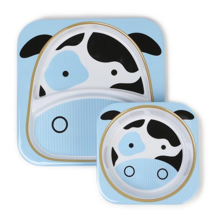 Skip Hop Zoo Tableware - Melamine Set - Cow