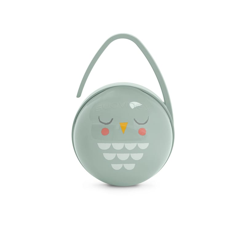 Suavinex Bonhomia Owl Soother Case - Green
