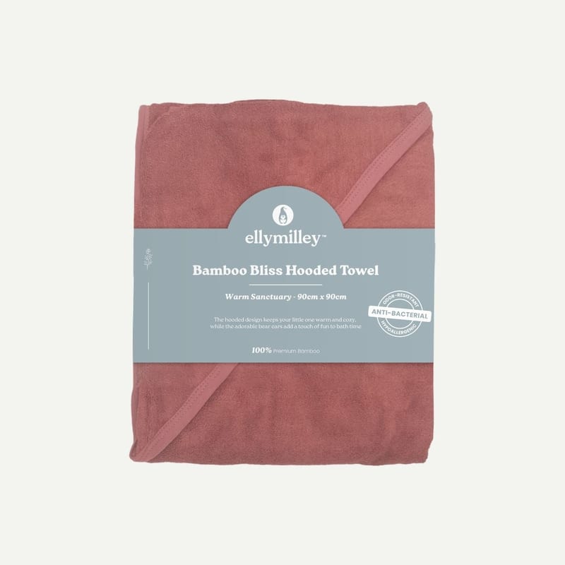 Elly Milley Bamboo Bliss Hooded Towel - Autumn