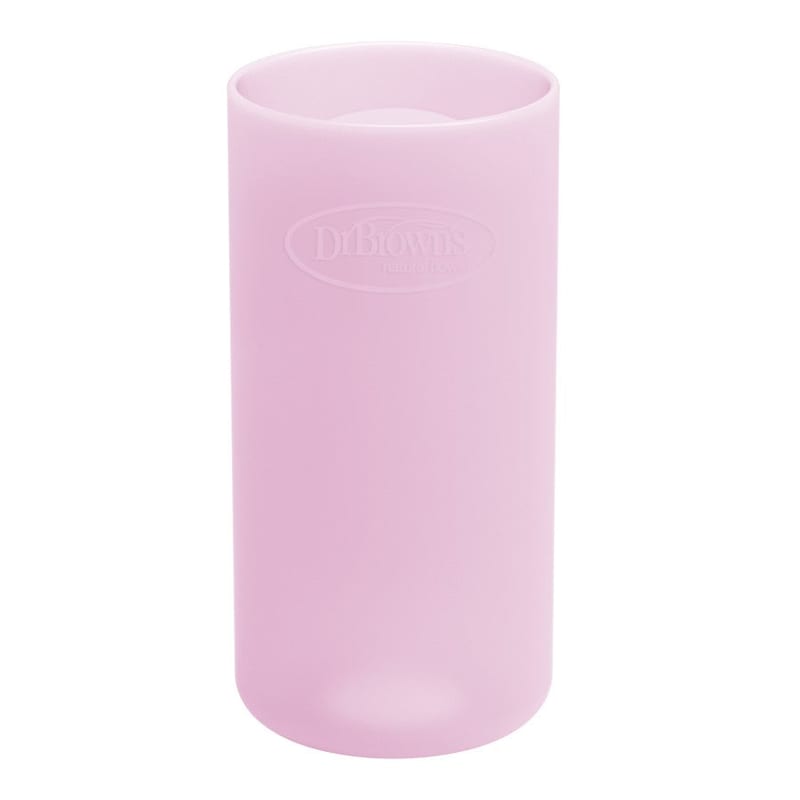 DR. BROWN'S Narrow-Neck Glass Bottle Sleeve, 250ml, Assorted Colors