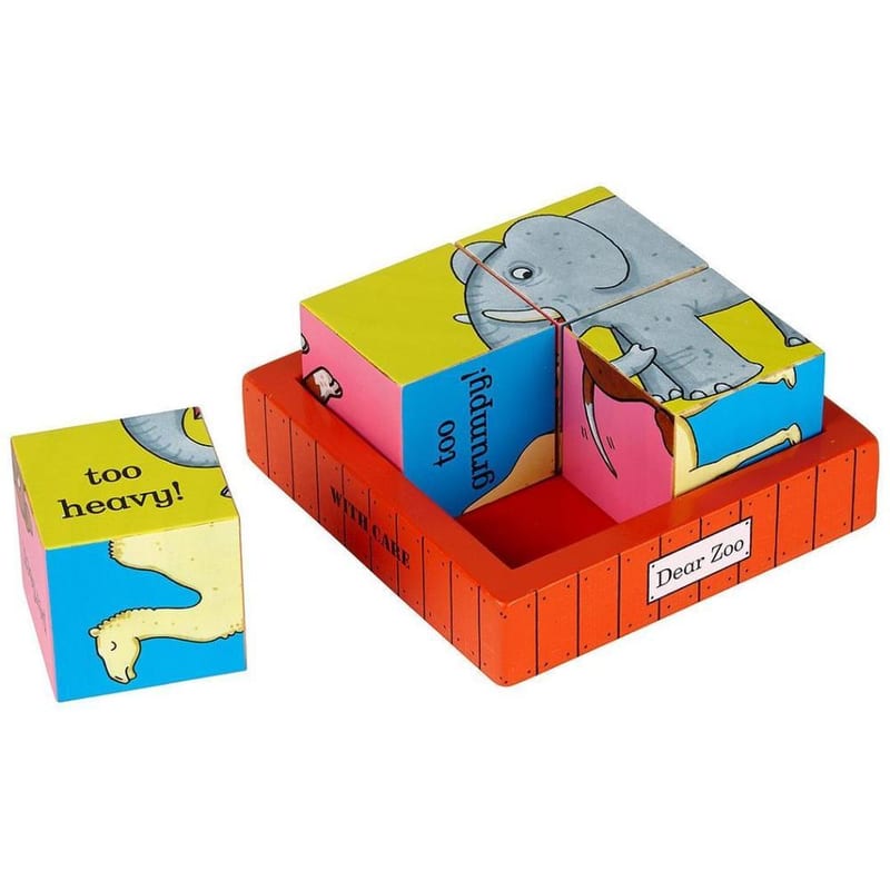Dear Zoo Wooden Puzzle Blocks