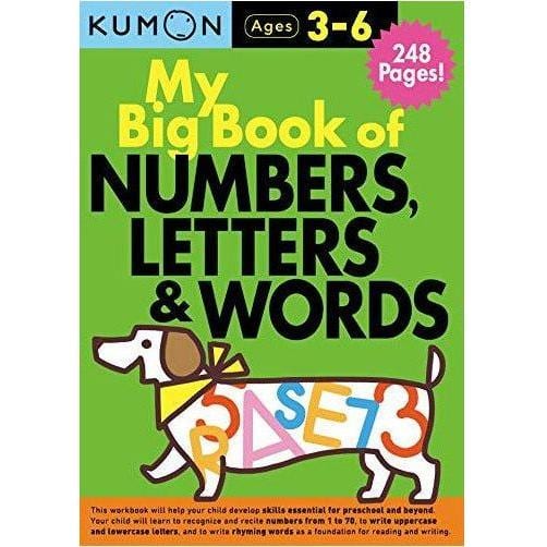 Kumon My Big Book of Numbers, Letters, and Words