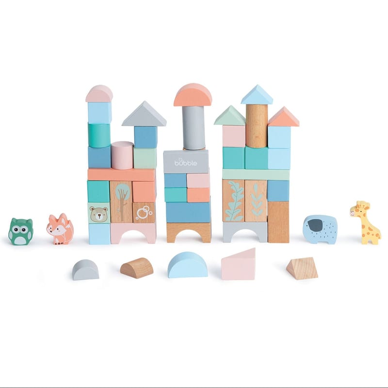 Bubble Wooden Activity Blocks