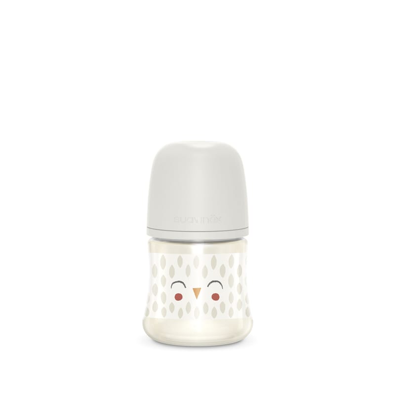 Suavinex Bonhomia Feather Baby Bottle SX Pro 150ml Slow Flow 0+ Months - Beige
