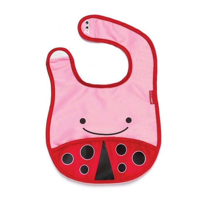 Skip Hop Zoo Tuck-Away Bib - Ladybug