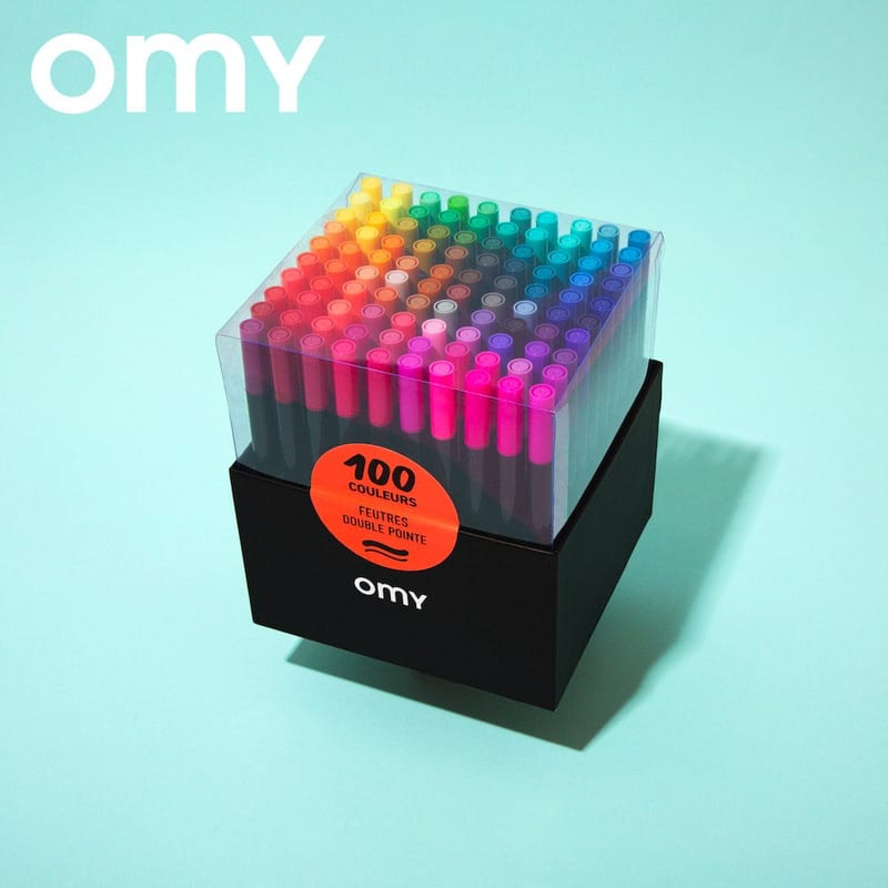 OMY Box of 100 markers
