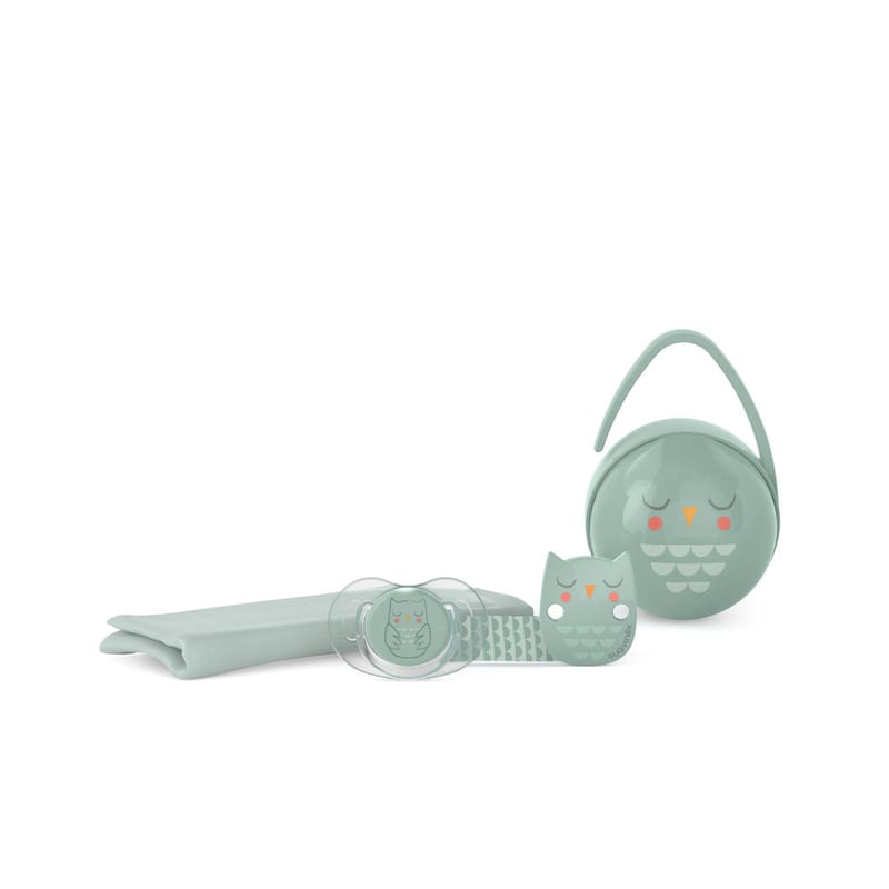 Suavinex Bonhomia Owl Baby Gift Set - Green