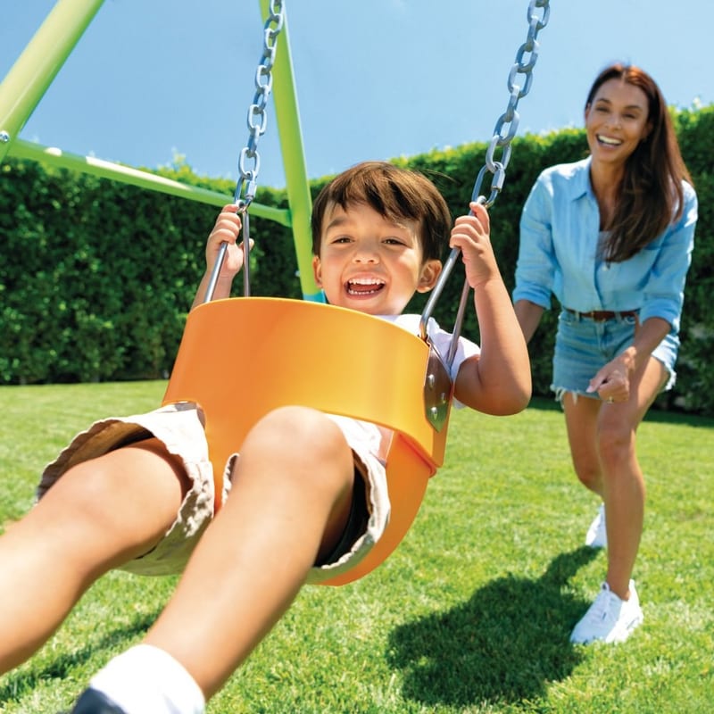 INTEX Two-in-One Swing Set (Ages 1.5-10)
